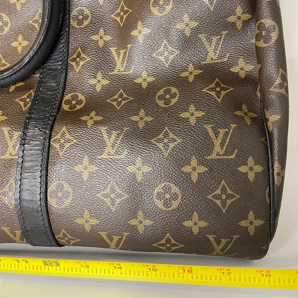 💯 Authentic Louis Vuitton Speedy Monogram Vintage RARE Black 2-way zipper - Picture 11 of 17